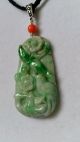 Customer Order: Two Natural Jadeite Jade Pendants.  Type (grade) A Jadeit. Necklaces & Pendants photo 2