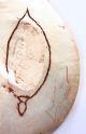 Unusual Aboriginal Engraved Pearl Shell Pendant - Riji Jakoli Pacific Islands & Oceania photo 1