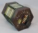 Antique 19thc English 48 - Button Ac Wheatstone Rosewood Concertina & Case Nr Other Antique Instruments photo 5