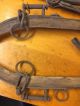 Antique Horse Harness Oxen Yoke Wagon Harness From Mi Estate - 1800 ' S = Primitives photo 2