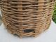 Antique Primitive Hand Made Basket Skep For Bee Swarm Hive Beeskep Primitives photo 1