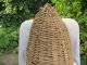 Antique Primitive Hand Made Basket Skep For Bee Swarm Hive Beeskep Primitives photo 4
