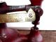 Antique Jacobs Bros 3 Red Cast Iron Balance Scale Scales photo 2