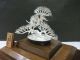 The Tree Of The Pine Of Virgin Silver.  Bonsai Tree.  A Work Of Mitunori. Other Antique Sterling Silver photo 6