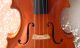 Antique Handmade German 4/4 Violin - With Label - 4 Corner Blocks String photo 1