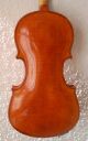 Antique Handmade German 4/4 Violin - With Label - 4 Corner Blocks String photo 2