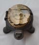 Antique Bronze Turtle Form Key Holder/trinket Box Nassua Bank Label Metalware photo 1