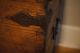 Early Moravian Primitive Trunk 18th Century Iron Handles Paint Decorated 1753 Pre-1800 photo 4