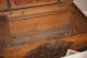 Early Moravian Primitive Trunk 18th Century Iron Handles Paint Decorated 1753 Pre-1800 photo 8