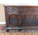Early 20th Century English Oak Jacobean Hathaway Furniture Dining Room Sideboard 1900-1950 photo 3