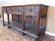 Early 20th Century English Oak Jacobean Hathaway Furniture Dining Room Sideboard 1900-1950 photo 7