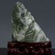 Chinese Natural Dushan Jade Hand - Carved Landscape Statue Other Antique Chinese Statues photo 11