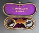Antique Lemaire Paris Binocular Mother Of Pearl Opera Glasses With Case 1880s Optical photo 5