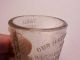 1890 Old Embossed Shot Glass Dosage Glass Alonzo Bliss Native Herbs Vg, Bottles & Jars photo 3