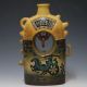 Chinese Handwork Pottery Painted Flagon Csy168 Other Chinese Antiques photo 5