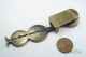Antique English Full & Half Sovereign Coin Weight Balance Scales C1800 ' S $1 N/r Scales photo 3