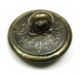 Antique Brass Sporting Button Alert Hunting Dog Design - 1/2 