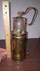 Antique Brass Oldham Lantern 900 - 4090 - Navy Nautical Miners Lamp Lamps & Lighting photo 6