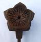 Small Vintage/antique Millinery 5 Petal Flower Mold Tool Bronze? Industrial Molds photo 1