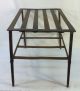 Antique Early 19th C Hand Forged Iron Fireplace Cooking Pot Trivet Stand Table Hearth Ware photo 1