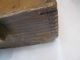 So Primitive Wood Box/tray/ Carrier With Handles.  Dovetailed.  Darien Conn. Boxes photo 3