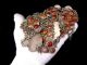 Magnificent Antique Early 1900’s Silver Mesh Belt,  Carnelian Stones Decoration Byzantine photo 8