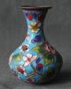 9.  5cm Old China Chinese Cloisonne Enamel Art Dynasty Palace Flower Bottle Vase Vases photo 1