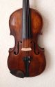 Antique Handmade German 4/4 Violin - 1880 ' S - 4 Corner Blocks String photo 4