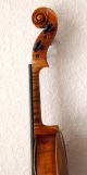Antique Handmade German 4/4 Violin - 1880 ' S - 4 Corner Blocks String photo 8