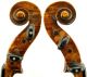 , Old,  18th Century Antique Violin By Friedrich August Glass - String photo 3