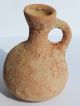 Biblical Ancient Antique Herodian Greek Roman Pottery Clay Vase Jug Vessel Oil Roman photo 2