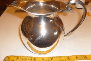 Antique Sterling Silver Water Pitcher 597g,  6 