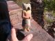 Antique Carved Cotton Wood Hopi Kachina Doll (spirit Owl) Native American photo 3