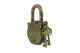 Royal Horse Themed Antique Hand Built Vintage Style Padlock Lock W 2 Keys Bl 017 Other Maritime Antiques photo 3