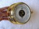 Vintage Ships Clock Barometer Schatz Royal Mariner,  Service Clocks photo 10