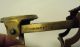 Antique London Brass Postage Scale W/weights Scales photo 4