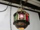 Collectibles 1900 ' S Moroccan Stained Glass Hanging Lamps Incense Tray Chains Lamps photo 2