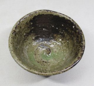 G499: Japanese Mashiko Pottery Ware Sake Cup By Famous Tsukamoto Kiln photo