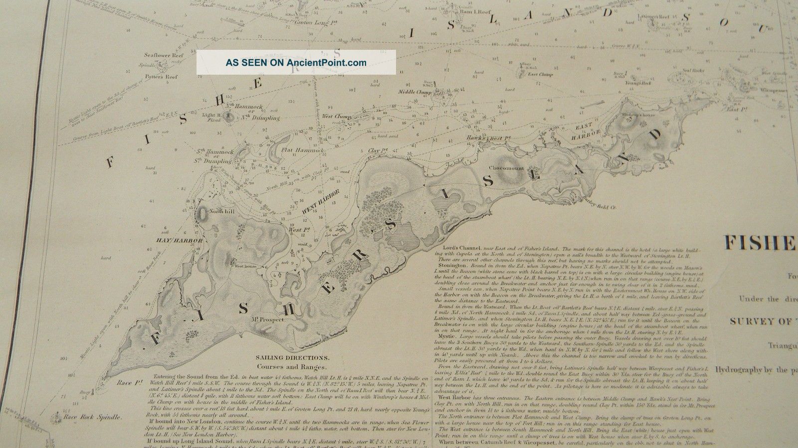 Fishers Island Sound Nautical Chart