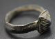 Viking Period Bronze Finger Ring With Decorated Bezel Norse Jewelery 800 Ad, Scandinavian photo 7