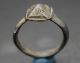 Viking Period Bronze Finger Ring With Decorated Bezel Norse Jewelery 800 Ad, Scandinavian photo 8