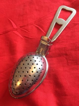 Vintage Chromium Plated Tea Diffuser,  Made In England photo