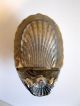 Vtg Antique Silverplate Spoon Warmer Nautilus Shell Shaped Victorian Other Antique Silverplate photo 3