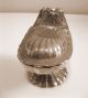 Vtg Antique Silverplate Spoon Warmer Nautilus Shell Shaped Victorian Other Antique Silverplate photo 5
