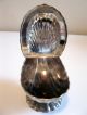 Vtg Antique Silverplate Spoon Warmer Nautilus Shell Shaped Victorian Other Antique Silverplate photo 6