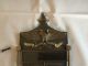 Vintage Antique Brass Door Knocker Eagle Liberty Bell Flag Patriotic Usa Door Bells & Knockers photo 2