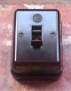 Fully Restored Vintage Art Deco Bakelite 20a Double Pole Switch Wylex Light Switches photo 1