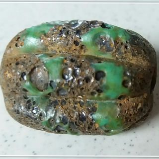 Ancient Glass Beads 30 Mm photo