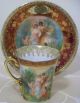 Antique Royal Vienna Type Demitasse Cup And Saucer Cups & Saucers photo 1