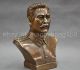 15.  3 Cm / Russian Leader Joseph Stalin Bust Bronze Statue 02 Other Antique Chinese Statues photo 1